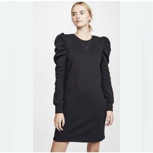 Rebecca Minkoff Womens Black Puff Sleeve Janine Dress Size XS